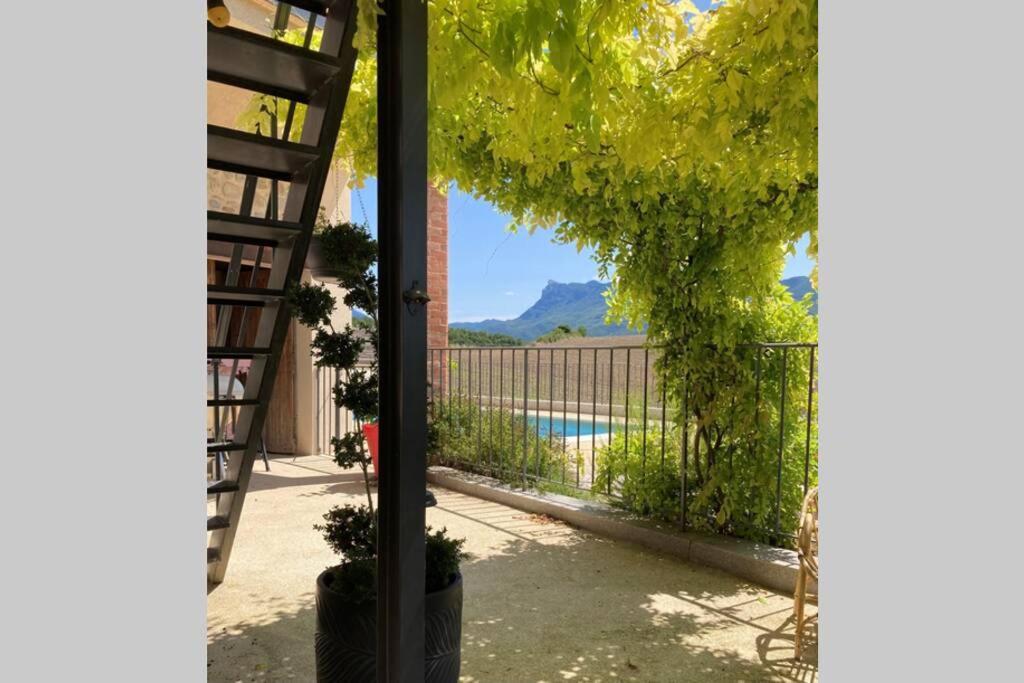Apartamento Les Lauriers D'Aimee Pour 4 Pers Mirabel-et-Blacons Exterior foto